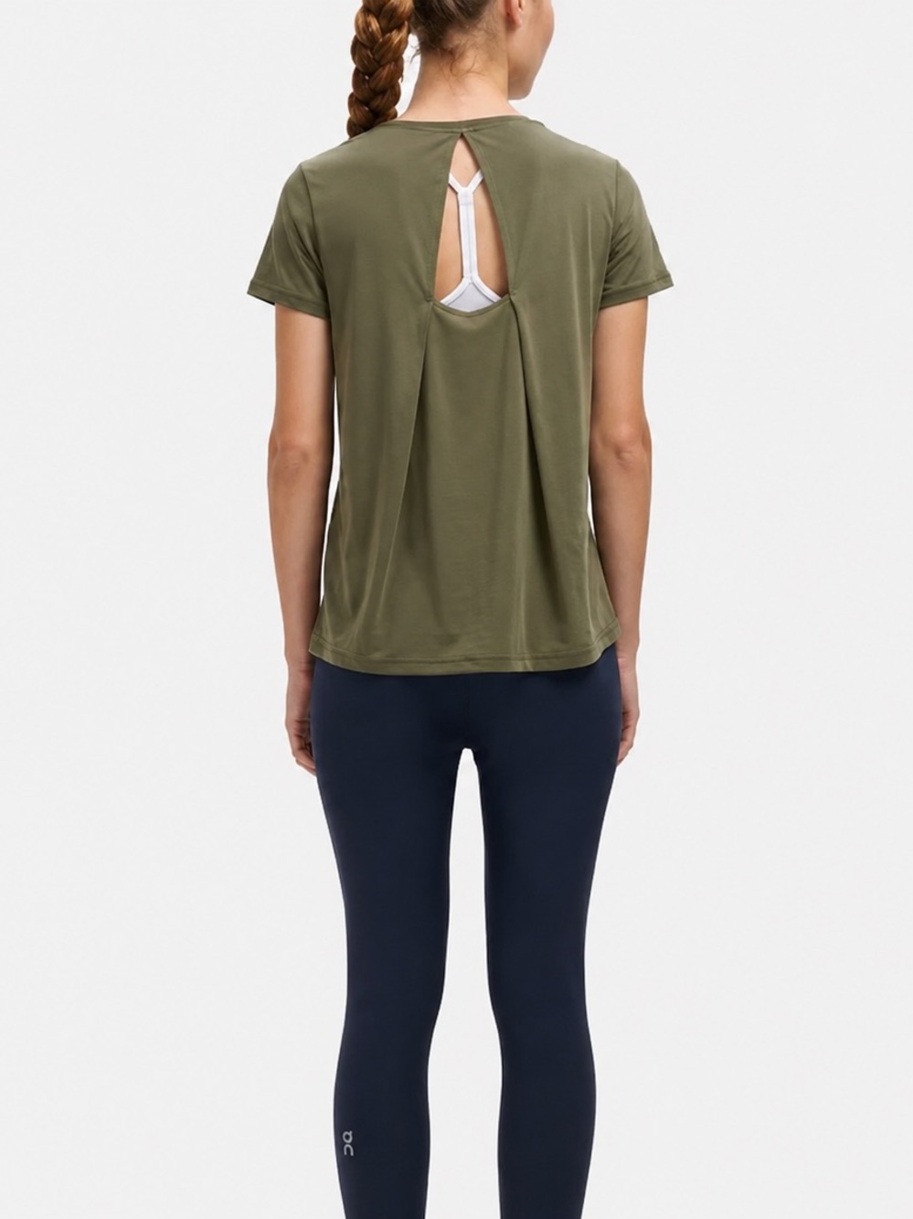 On Running Active-T Breathe Olive Green Size Medium
